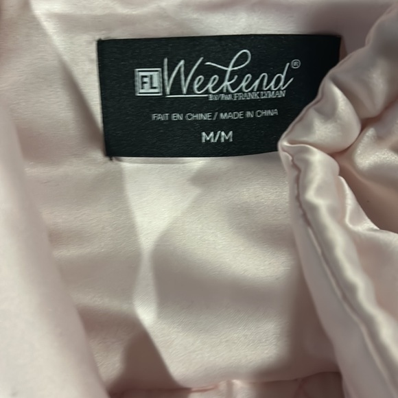 Veste for women pink no sleeves Weekend - Picture 2 of 2